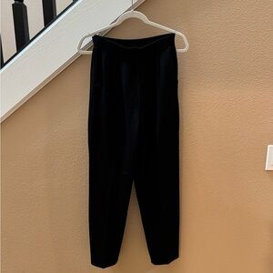 St. John Black Knit Pants